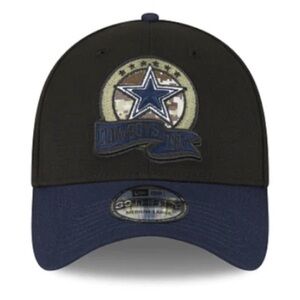 NEW - Dallas Cowboys New Era 2022 Salute To Service 39THIRTY Flex Hat